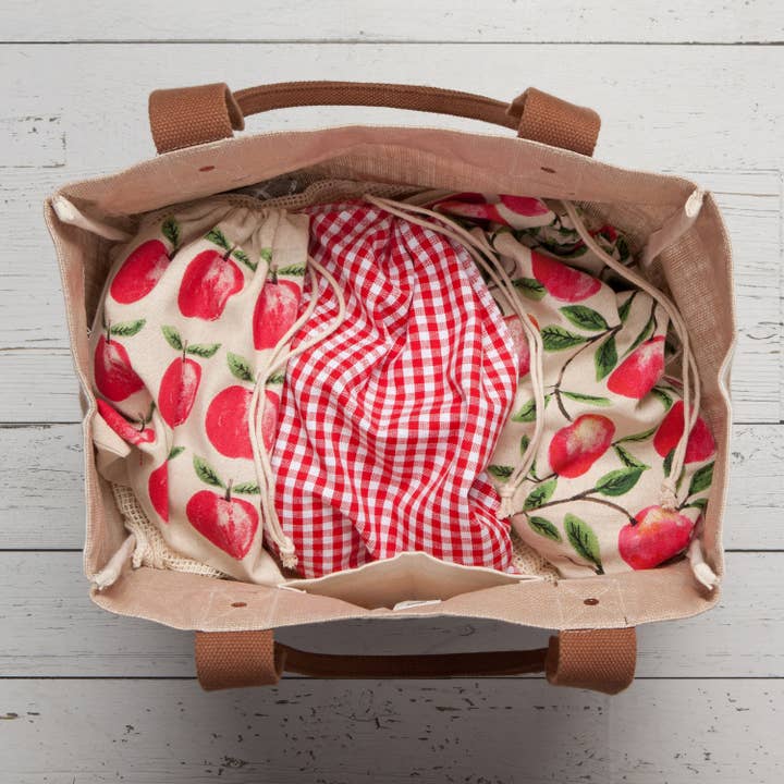 Now Designs by Danica - Wholesale Grocery/Shopping Bag - Orchard Reusable Produce Bags Set of 3
