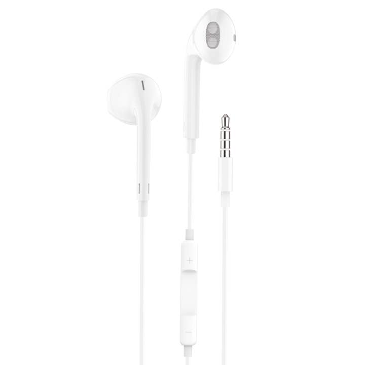 TECH ONE TECH - Wholesale Headphones - Eartech White Intraural Headphones, With. Mini-Jack