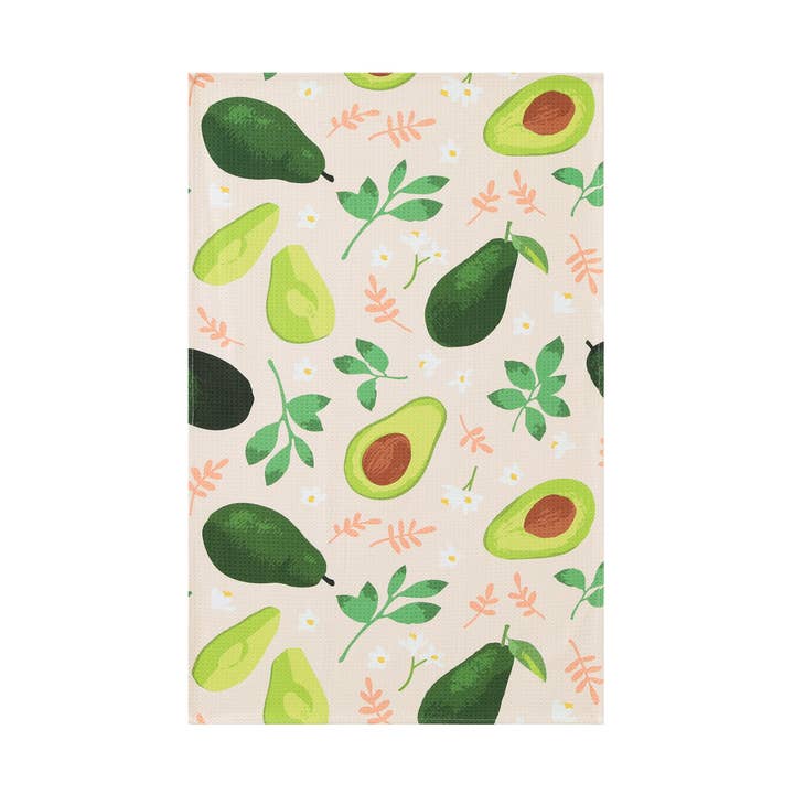 Avocado Morning Tea Towel for wholesale by RHB HAWAII