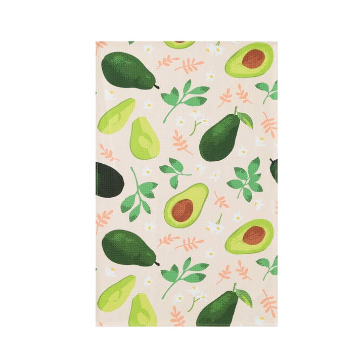 Avocado Morning Tea Towel for wholesale by RHB HAWAII