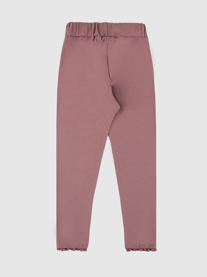 BENNIE KIDS - Wholesale Fashion Leggings - Kids - Legging with embroidery on the cuff3