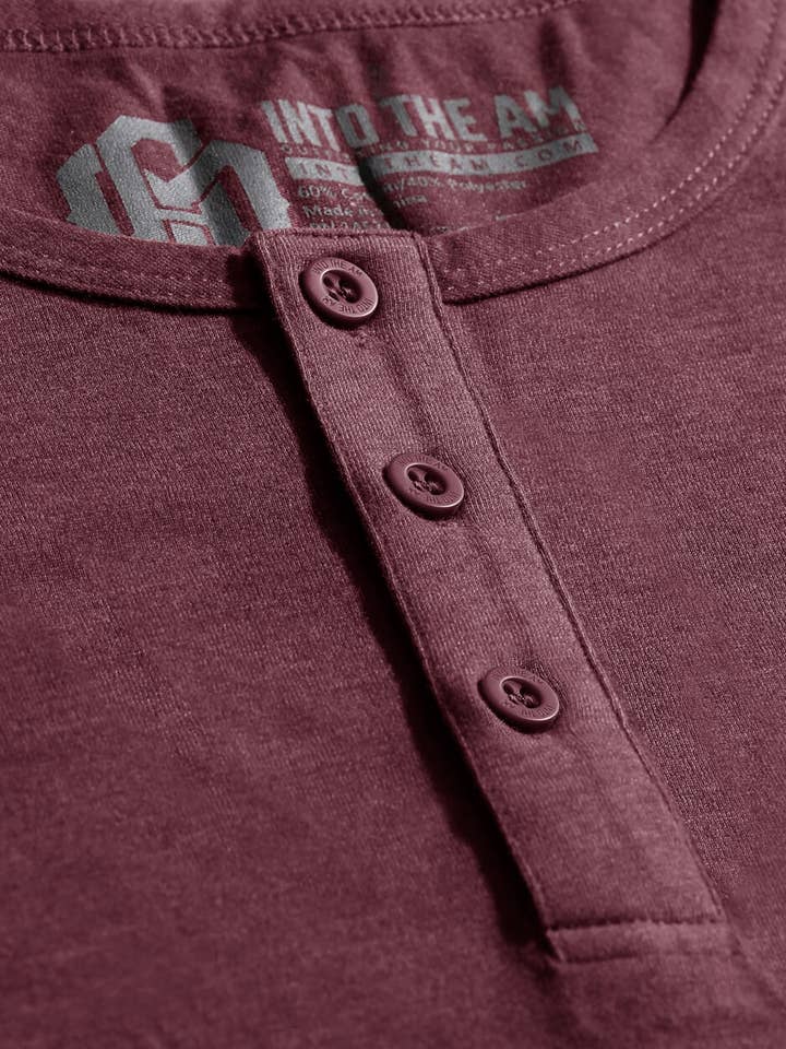 INTO THE AM – Großhandel T-Shirt – Herren – Langarm-Henley-Shirt für Herren (Marke)63