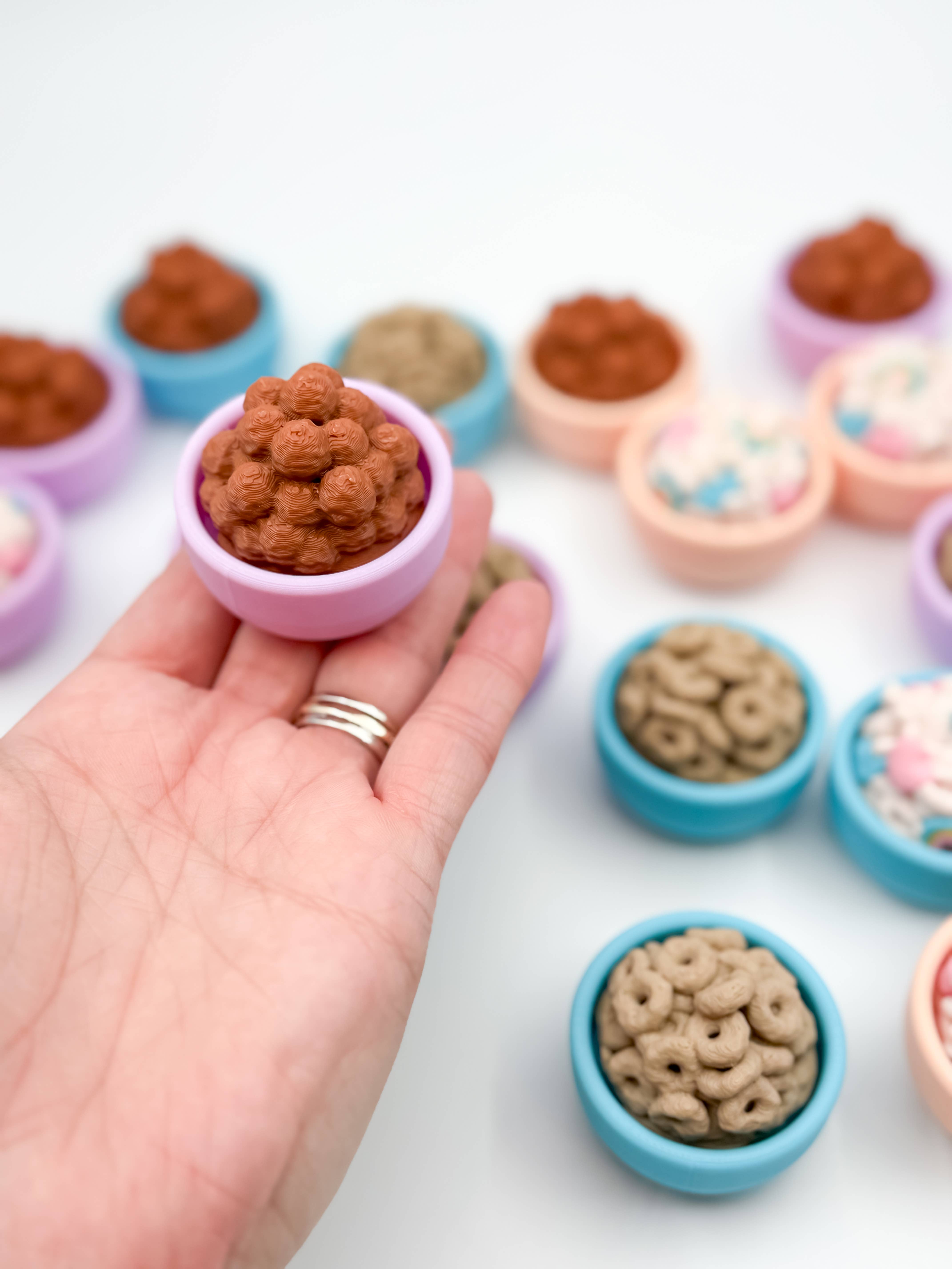 Lauren Ann Boutique & Designs – Großhandel Fidget Toy – Kinder – 3D-gedruckte Tastatur-Clicker-Fidgets – Müslischale1