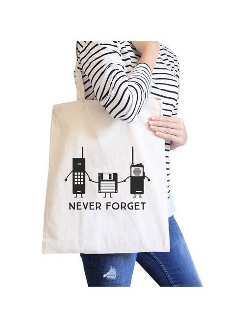 Never Forget Canvas Bag for wholesale by 365 In Love