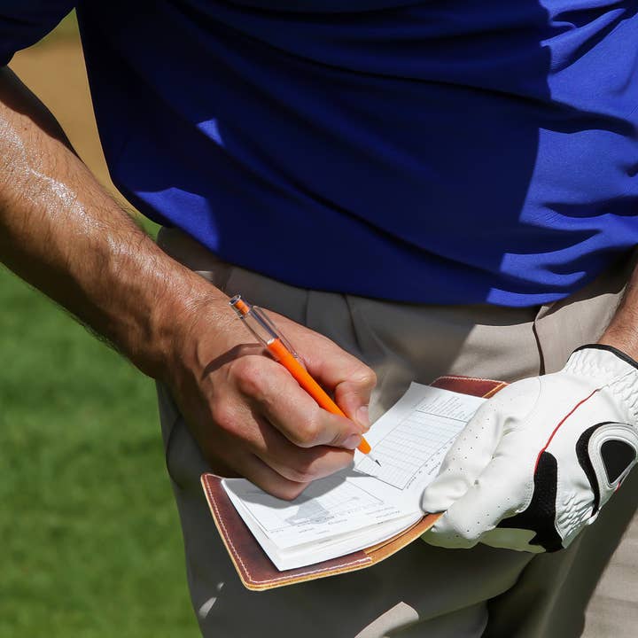 RAWHYD Leather Co. - Wholesale Sporting Accessories - Leather Golf Log & Scorecard Book