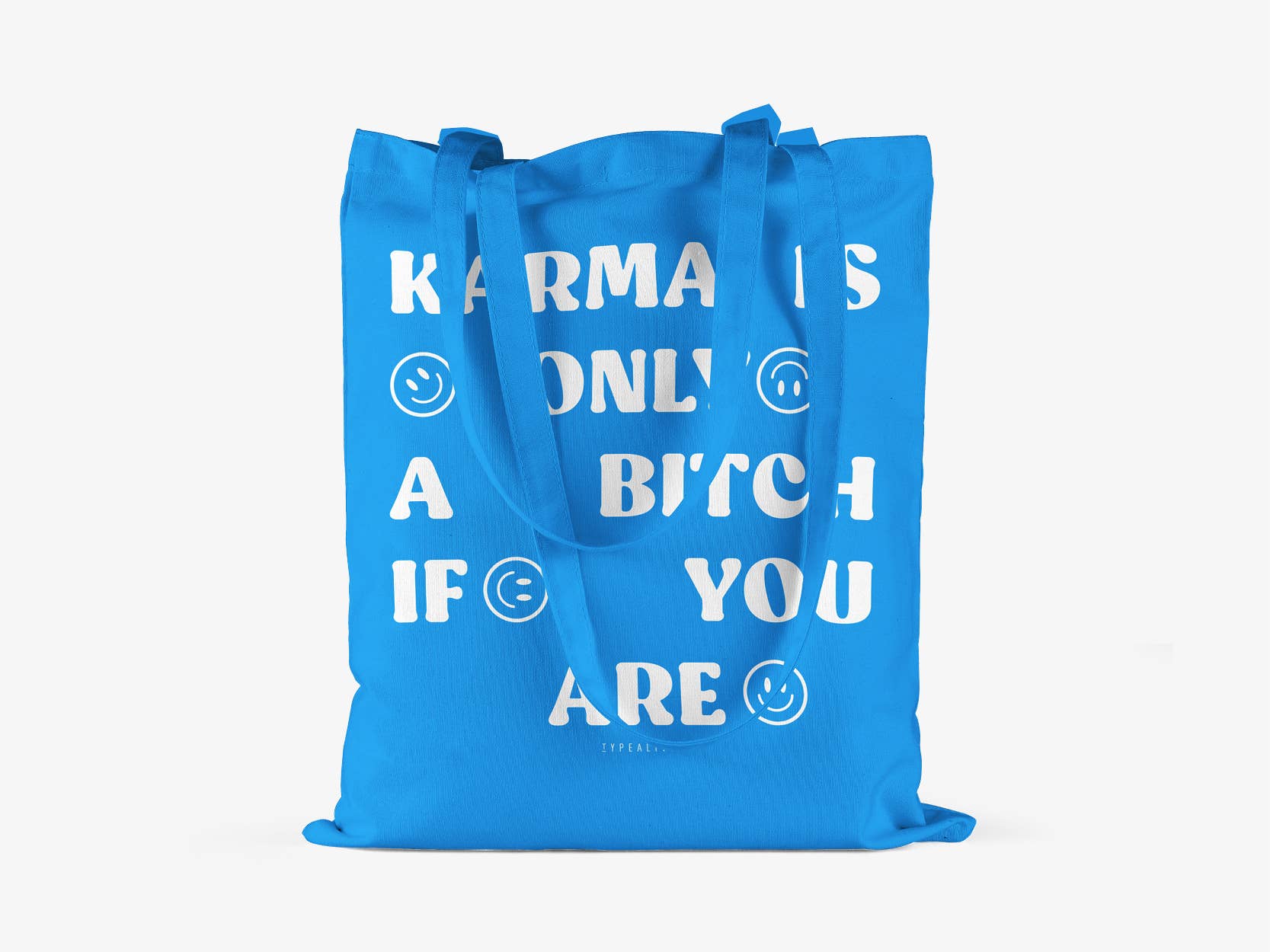 typealive - Wholesale Tote Bag - Unisex - cotton bag/Karma Is Only2