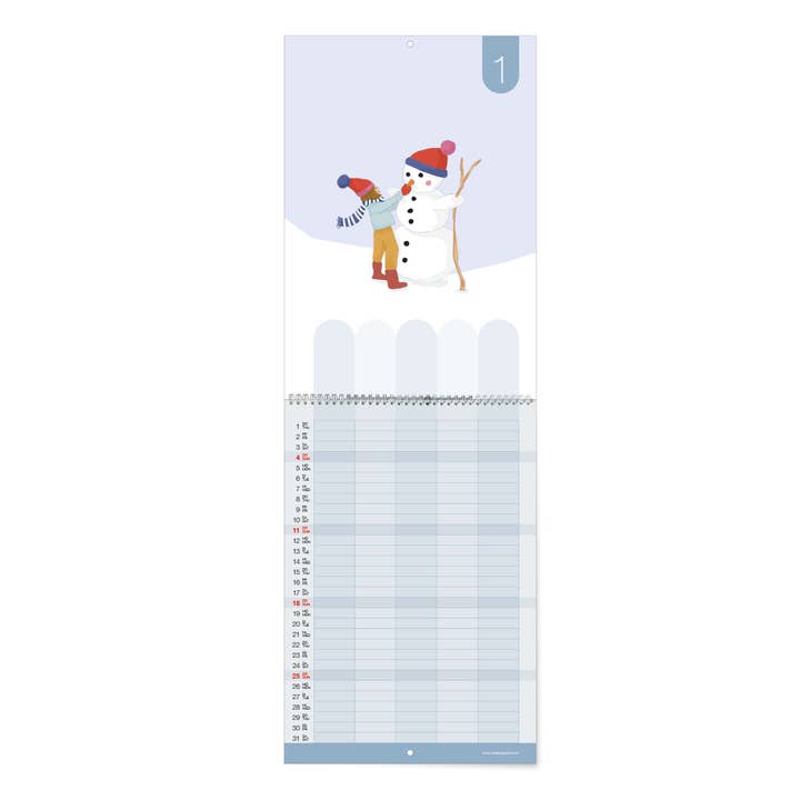 MIAO Papeterie - Wholesale Calendar - Family Planner | CALENDAR1