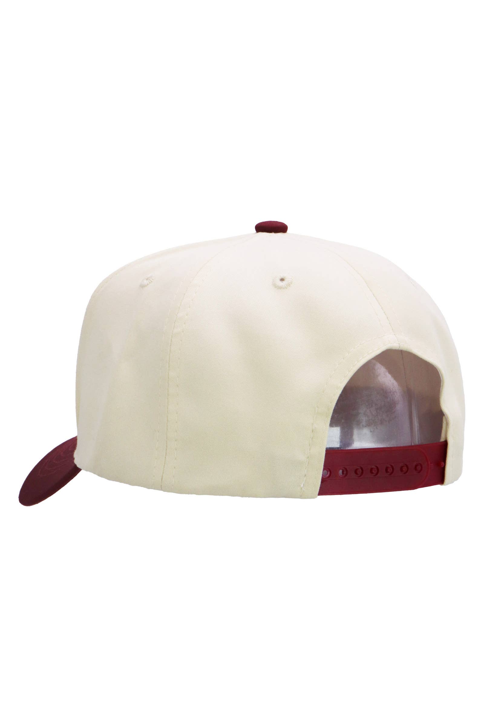 Cap Zone - Wholesale Baseball Cap - Unisex - Two Tone Beige Upper Five Panel Baseball Cap7