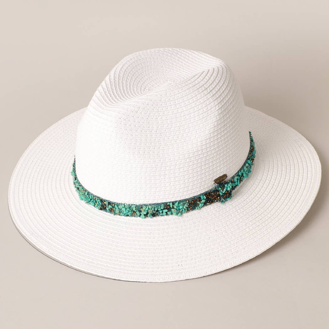 Fashion City - Wholesale Straw Hat - Women's - Paper Straw Panama Sun Hat12