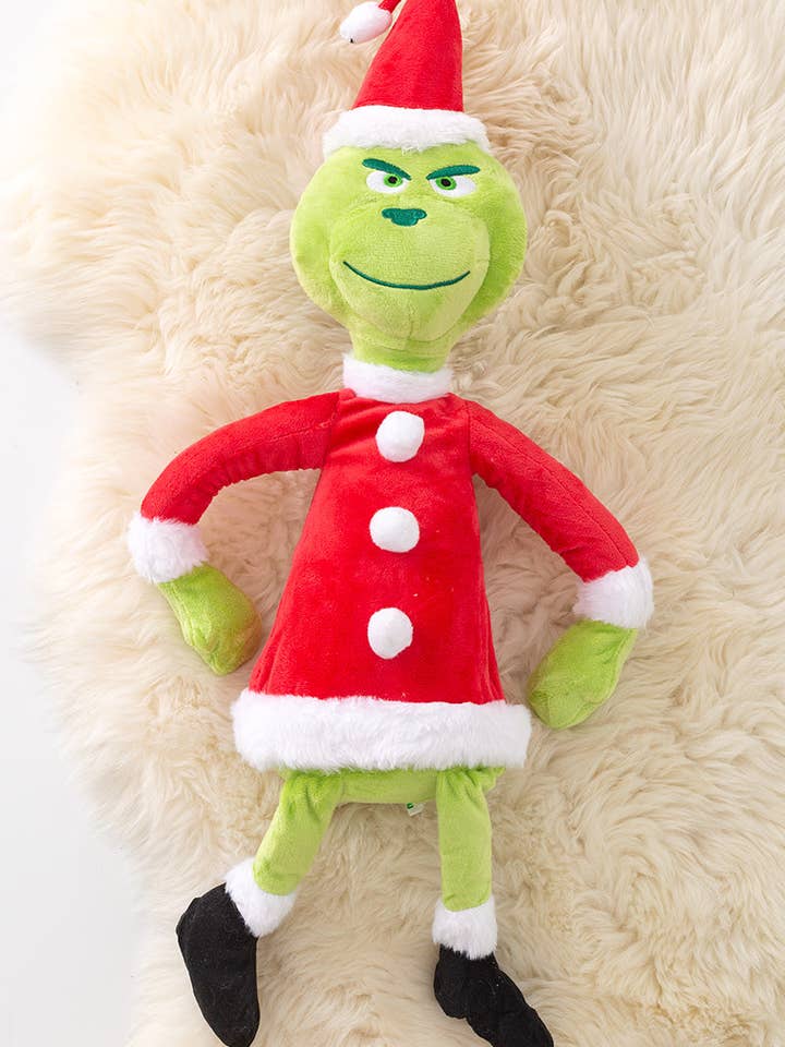 (Large Size) Cute Christmas Grinc* plushy. for wholesale by Kids Charm Online