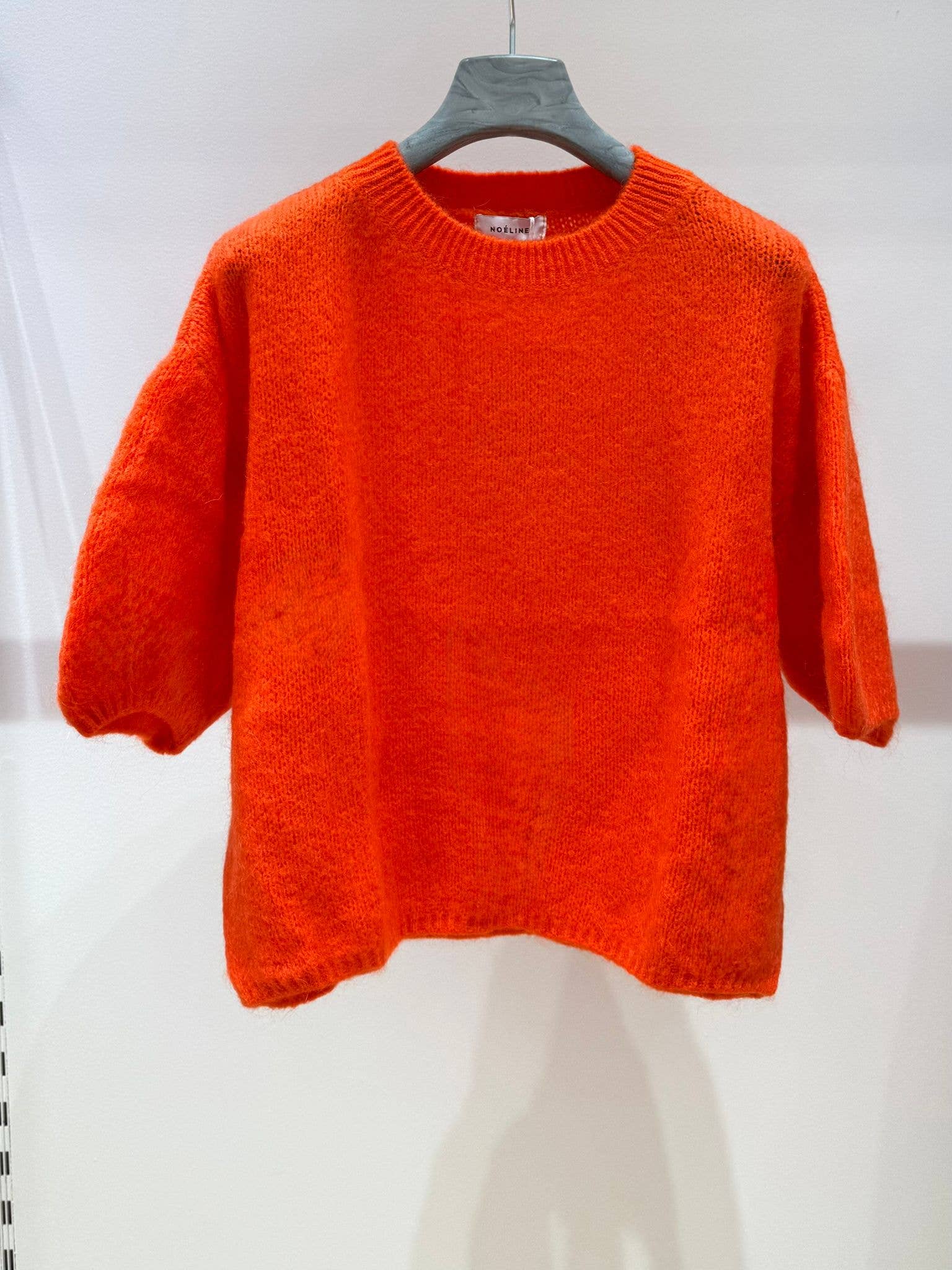 NOELINE – Großhandel Strickpullover – Damen – 6004 Kinder-Mohair- und Wollpullover mit Rundhalsausschnitt und kurzen Ärmeln43