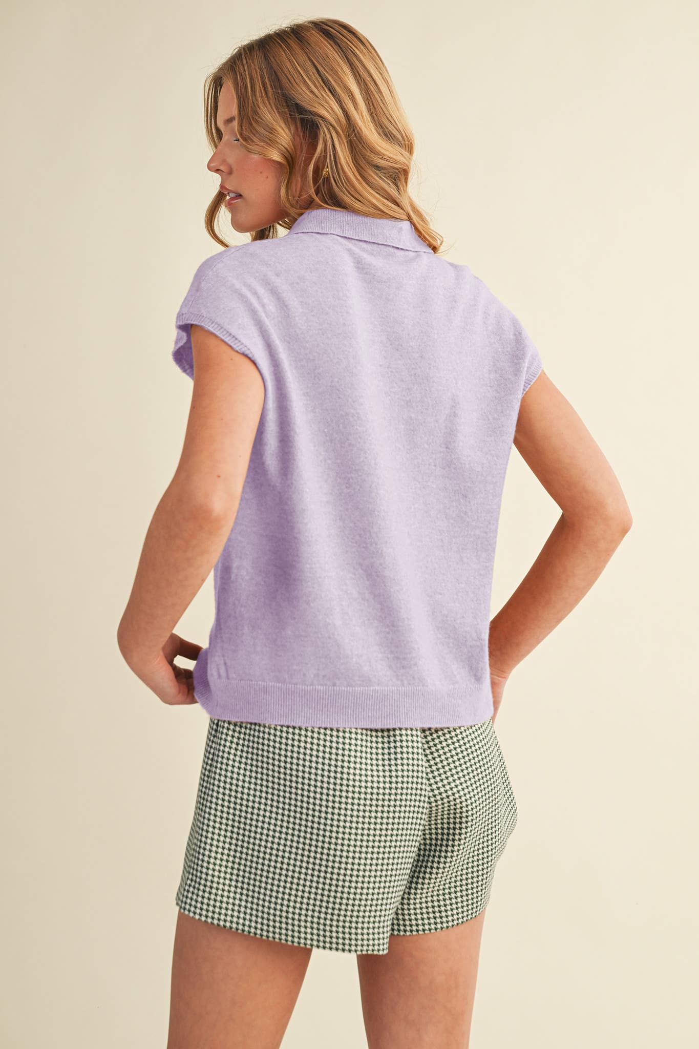 &MERCI – wholesale Tröjväst – Dam – ÄRMLÖS TRÖJA MED KRAGE MSW1123160