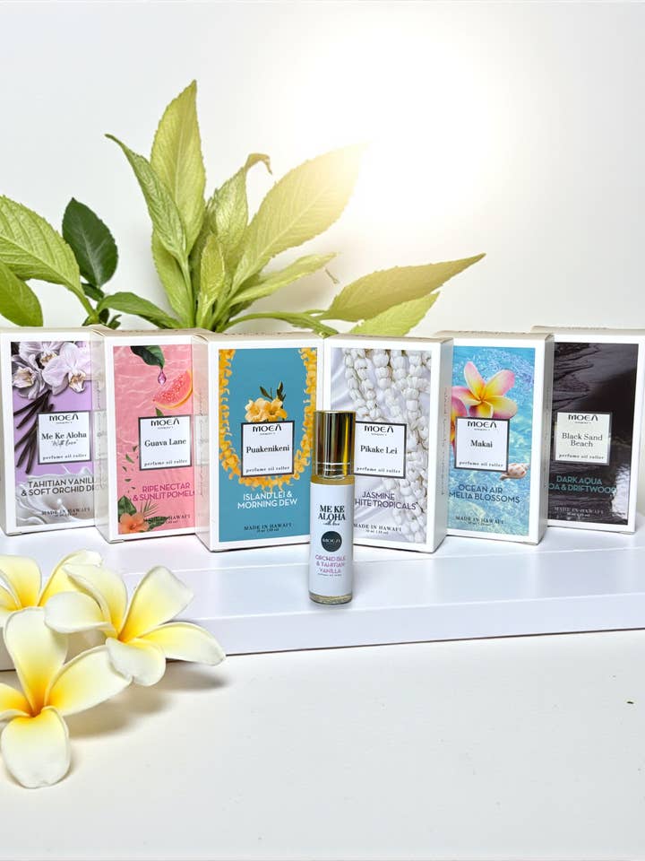 MOEĀ Hawaiian Perfume Oil Rollers | Tropical Paradise Fragrance for wholesale by MOEA HAWAII
