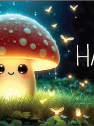 STICKER: BE HAPPY.. for wholesale by Ephemera