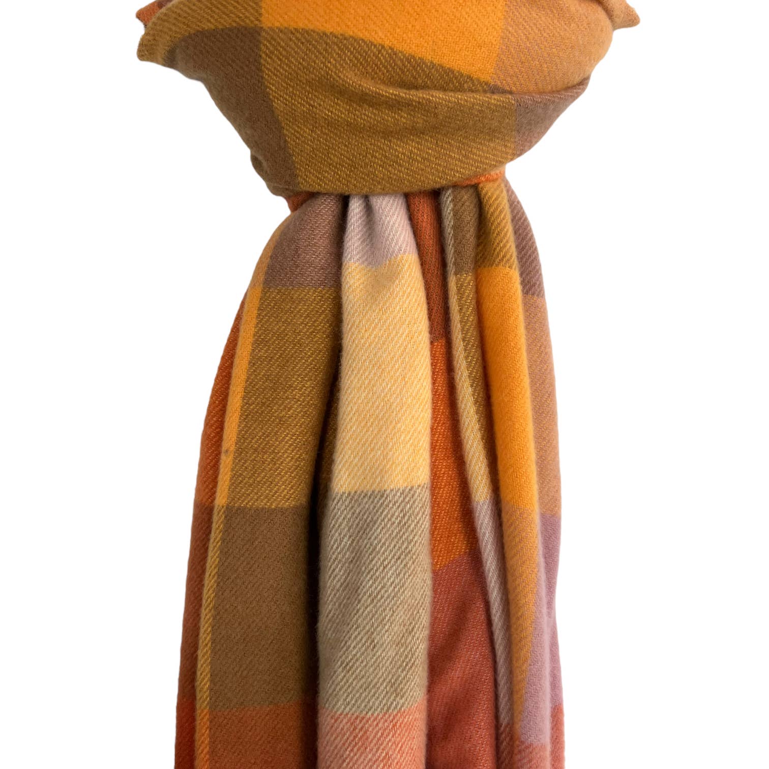 London Scarves - Wholesale Scarf - Women's - Classic colourful mini check scarf with tassels25