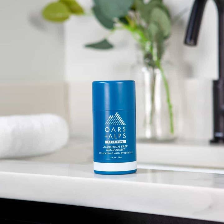 Oars + Alps - Wholesale Deodorant - Men's - Men’s Aluminum Free Deodorant, Unscented, With Prebiotics
