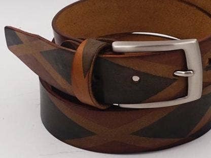 Mario Doni - Wholesale Belt - Women's - Hand-Colored Leather Belt, Made with Italian Leather #55