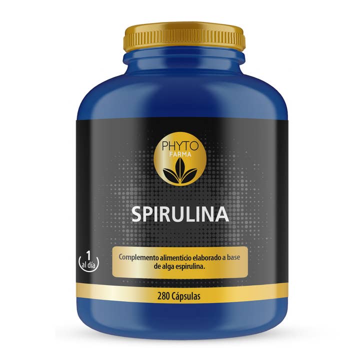 PHYTOFARMA Spirulina 280 vegetable capsules for wholesale by Pridahofarma
