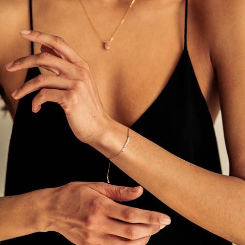 Eleven Love – Engroshandel Armbånd med vedhæng – Sjælesøster Opalit Ønske Armbånd1