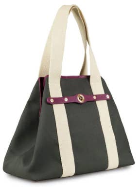 Canvas Fern Tote for wholesale by Sarah Haran
