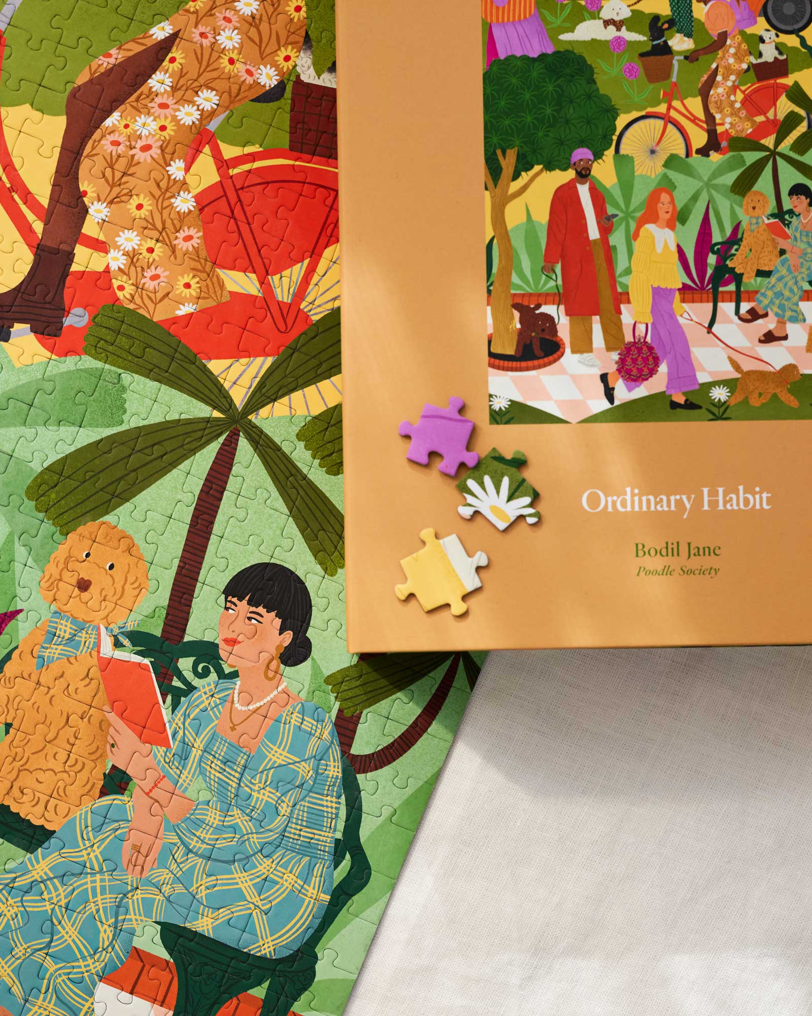 Ordinary Habit - Wholesale Puzzle - Adult - Poodle Society - 1000 Piece Puzzle2