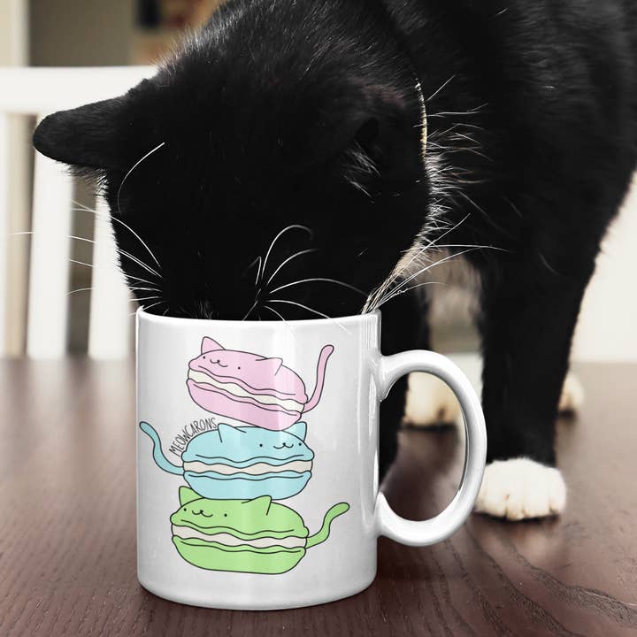Meowcarons Tasse für den Großhandel von Rebma