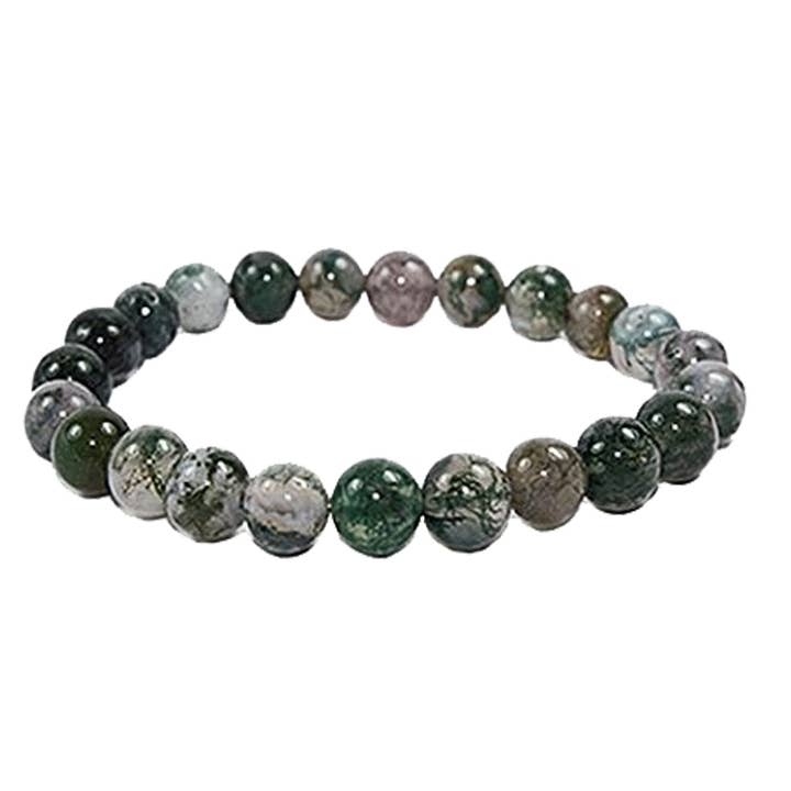 8mm Agate Foam Bead Bracelet for wholesale by Artisans de Madagascar