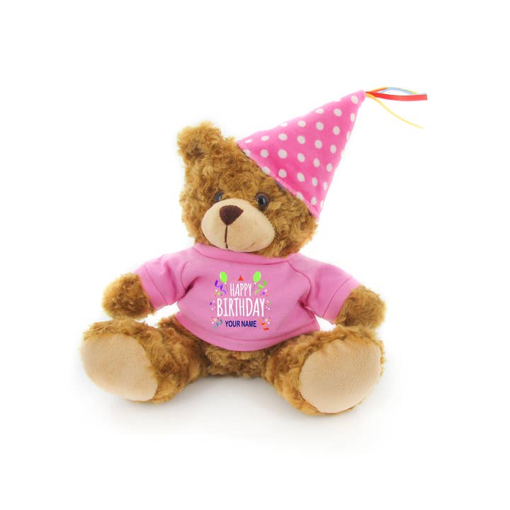 Plushland - Wholesale Stuffed/Plush Toy - Kids & Baby - Birthday Gift Personalized Teddy Bear 12“8