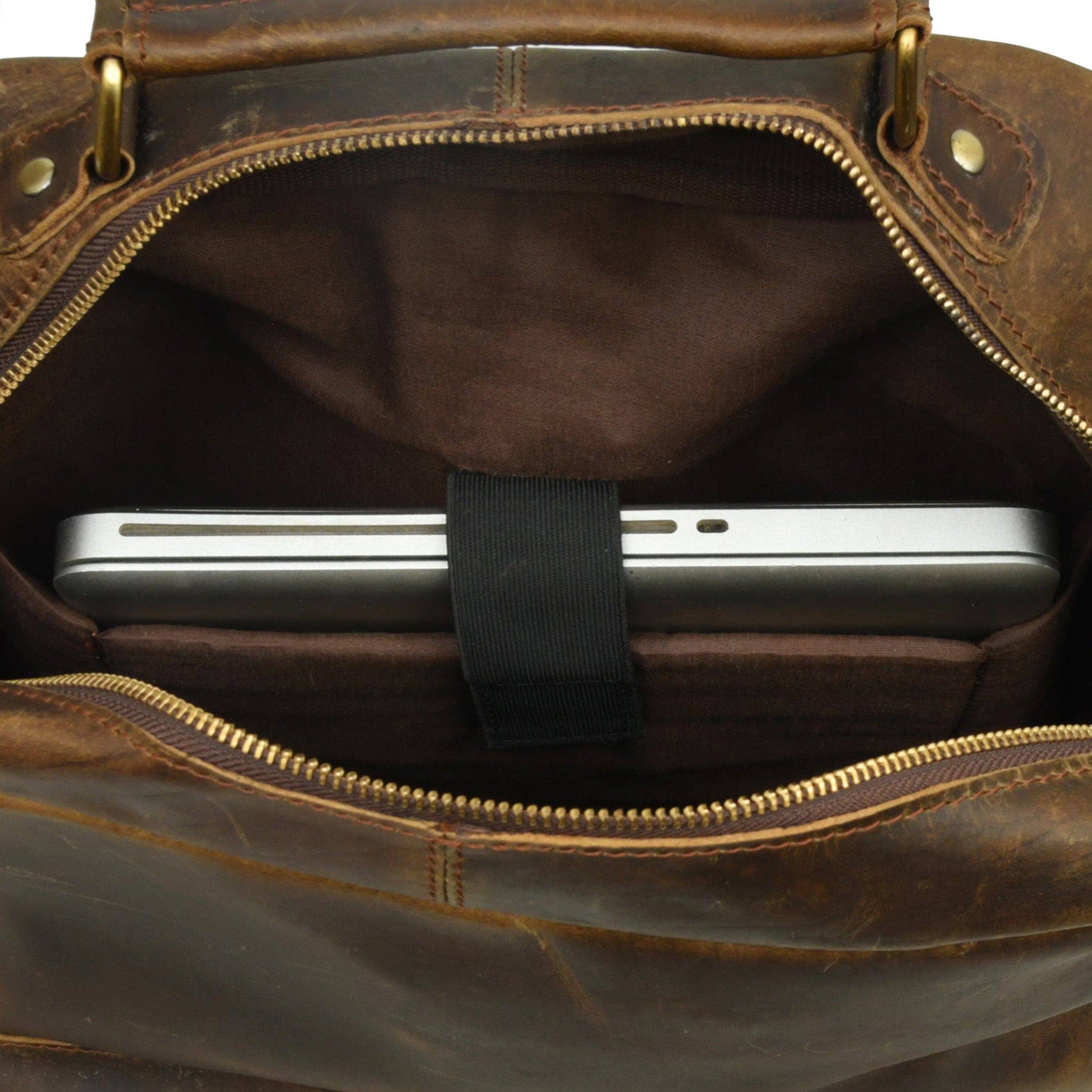 Classy Leather Bags - Wholesale Backpack - Unisex - Barclay Buffalo Backpack3