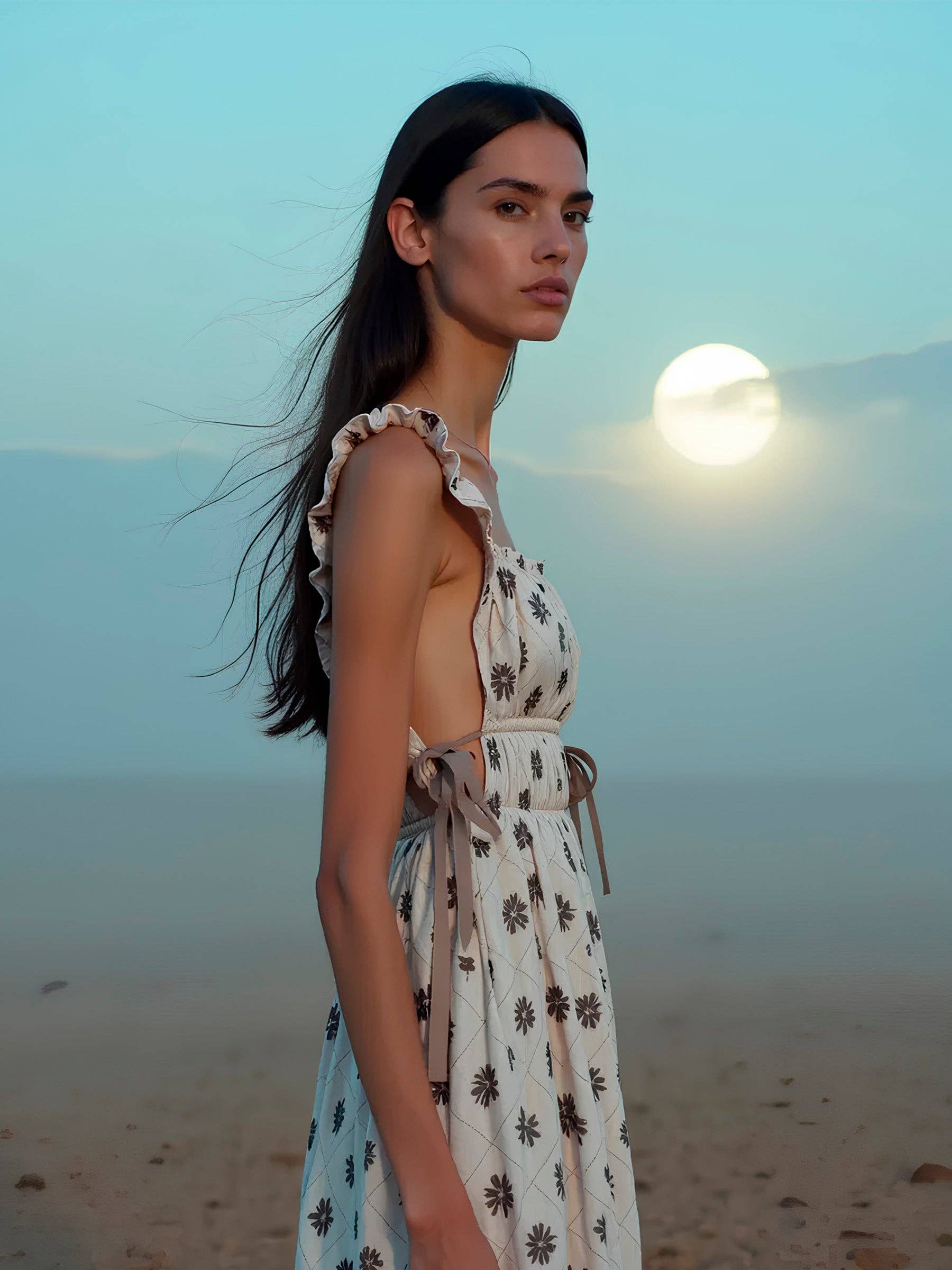 CARMEN SAYS - Wholesale Dress - Women's - Selena Pink Floral Print Maxi Dress5