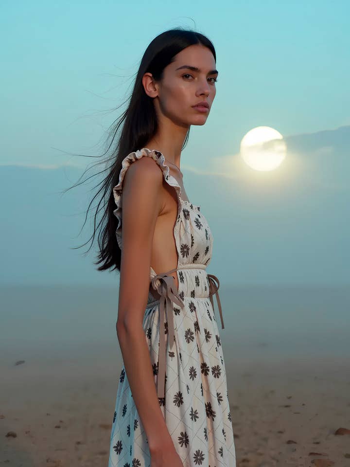 CARMEN SAYS - Wholesale Dress - Women's - Selena Pink Floral Print Maxi Dress5