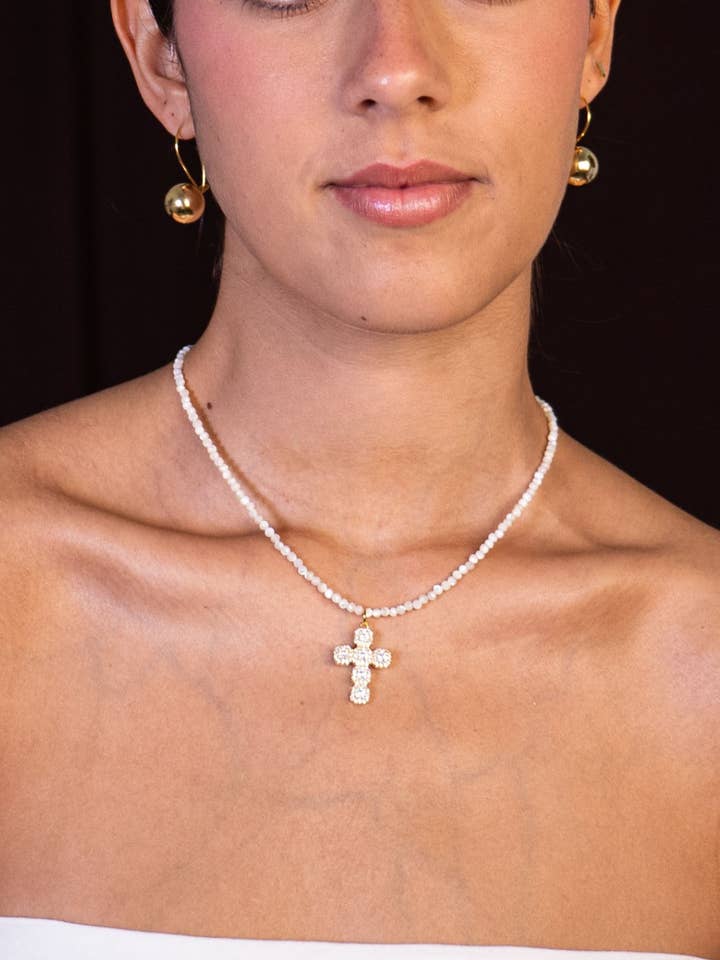 Cross collar for wholesale by PHOEBE´S