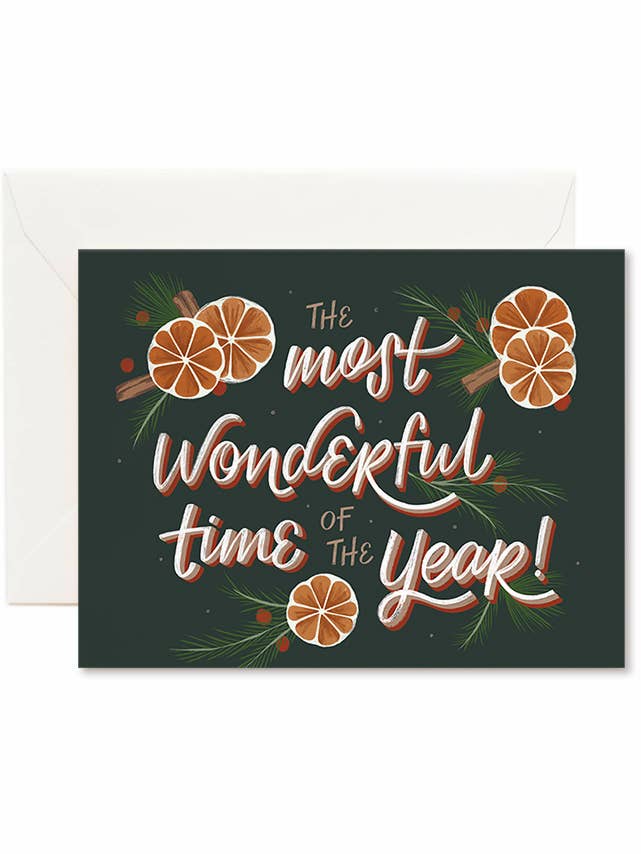 Tarjeta de vacaciones más maravillosa para venta al por mayor de Laura Bennett Design