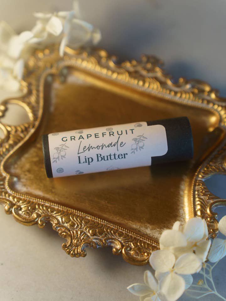 Beurre à lèvres ~ Limonade au pamplemousse pour la vente par Caron & Co Bath and Body