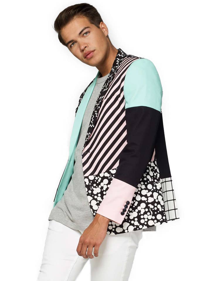 Rétro - Cut & Sew - Noir pour la vente par Oppo Merchandise Group B.V.