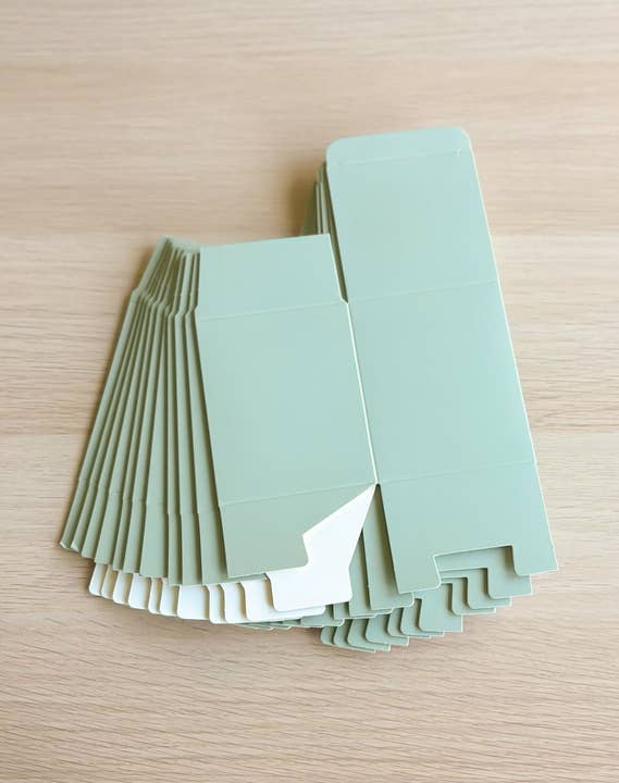 Mixie Market - Wholesale Gift Box - Mint Green Gift Boxes | 12 pk1