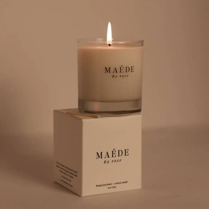 MAÉDE by Rose - Wholesale Jar/Filled Candle - No. 002 - Mulholland Drive Candle | Peony, Mandarin, Santal