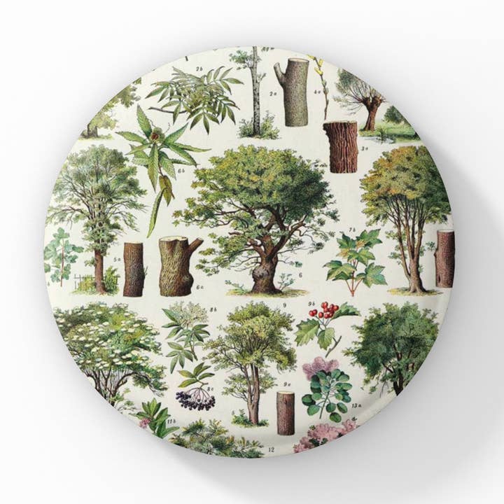 Tree Pin, Tree Keychain, Tree Magnet for wholesale by NatureCuts