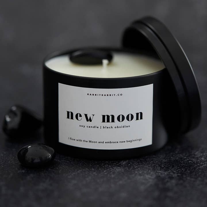 Candela New Moon Intention per la vendita all'ingrosso da parte di Rabbit Rabbit