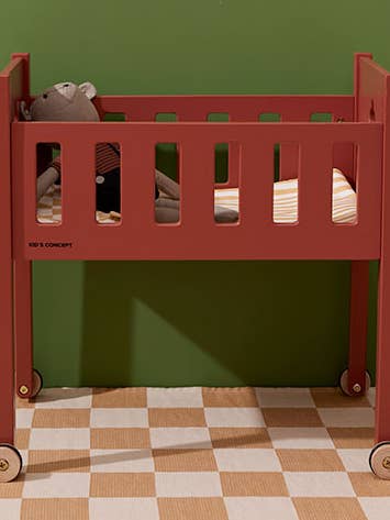 Doll bed red CARL LARSSON for wholesale by Kids Concept