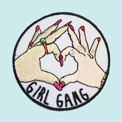 Girl Gang Patch for wholesale by Quirky Crate