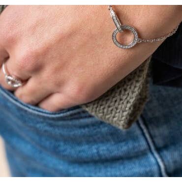 Bracelet Cercles Entrelacés pour la vente par La ormiga