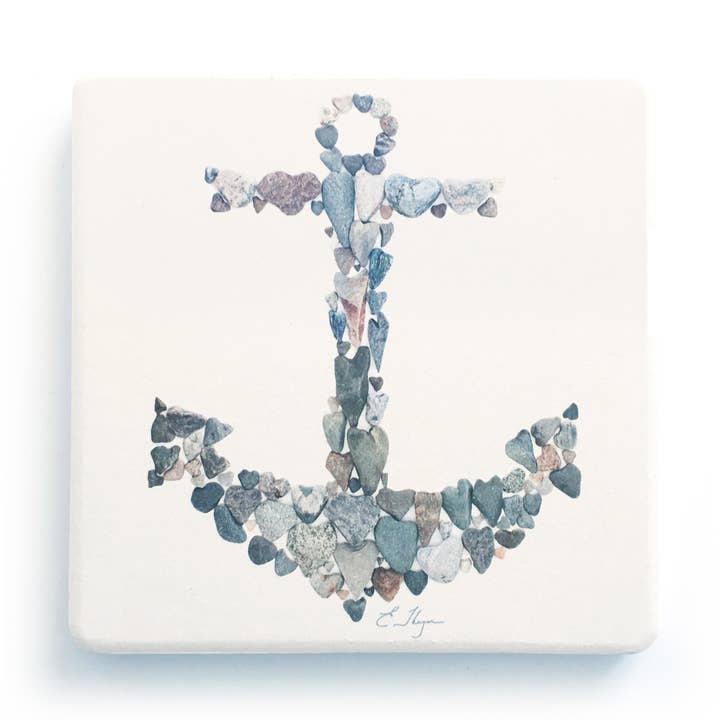 Zeevaarders | Anchor coasters voor wholesale door Love Rocks Me®