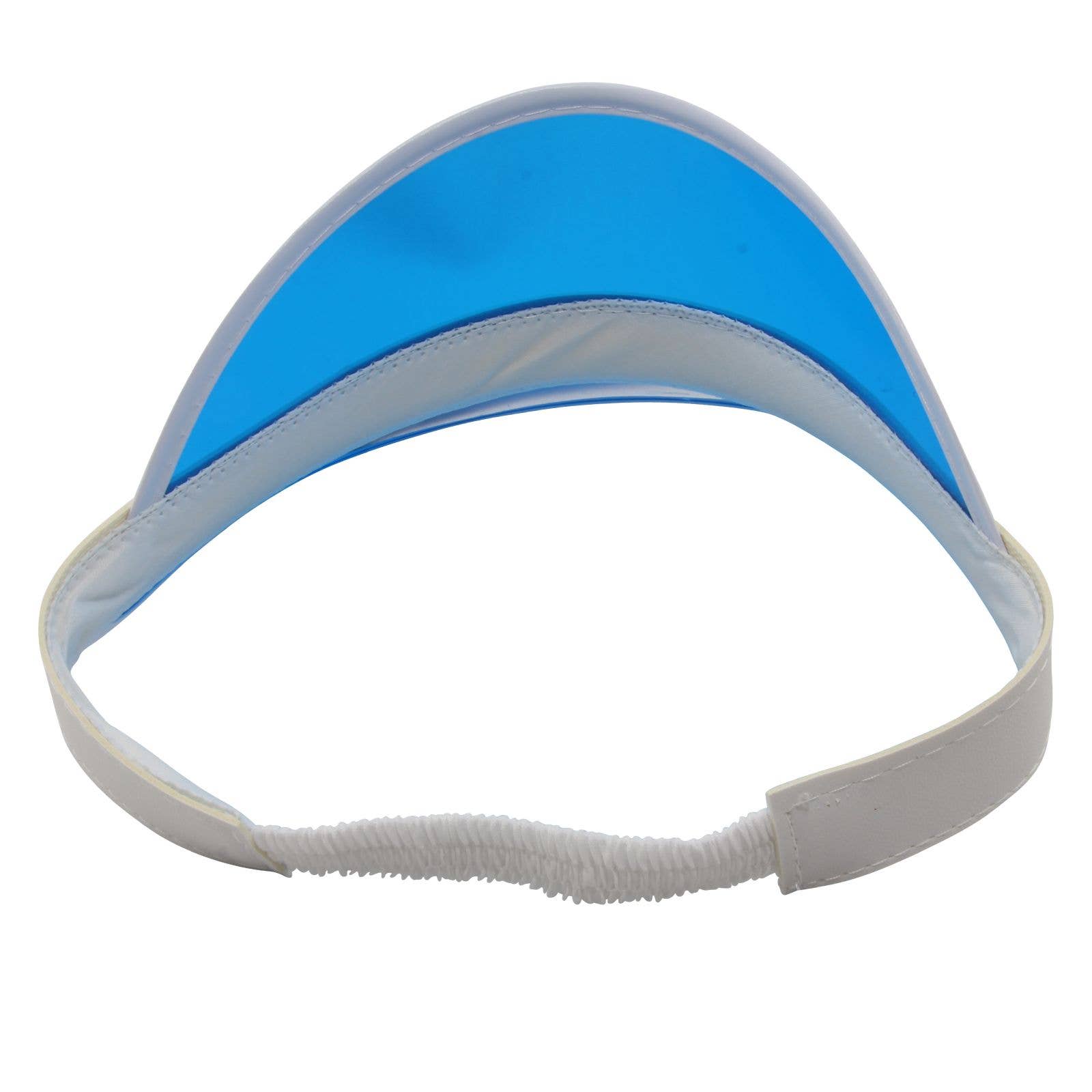 Tribal Trade GmbH - Wholesale Visor - Unisex - Visor cap retro shield cap 80s poker hat blue/white2