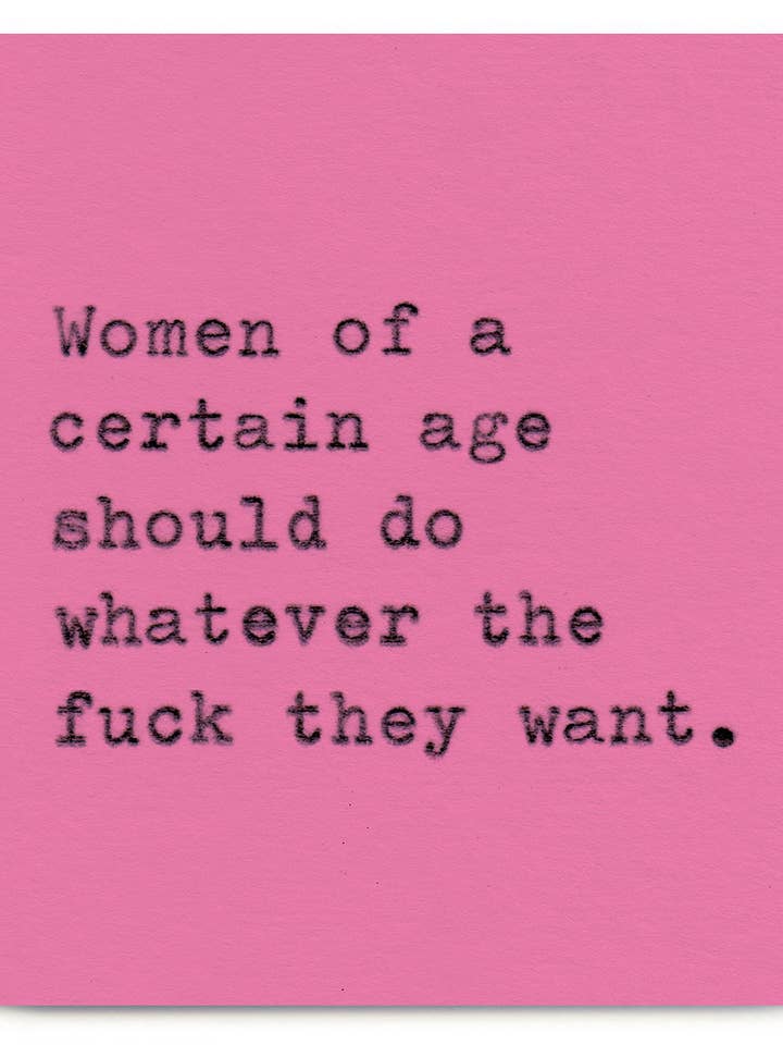 Regalo Divertido - Posavasos Mujeres de Cierta Edad por Hayden Kays para venta al por mayor de Brainbox Candy