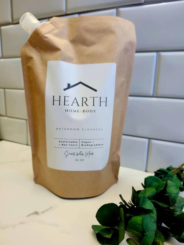 16 oz Eco-friendly Bathroom Cleaner Non-Toxic, Sustainable for wholesale by Hearth Home + Body