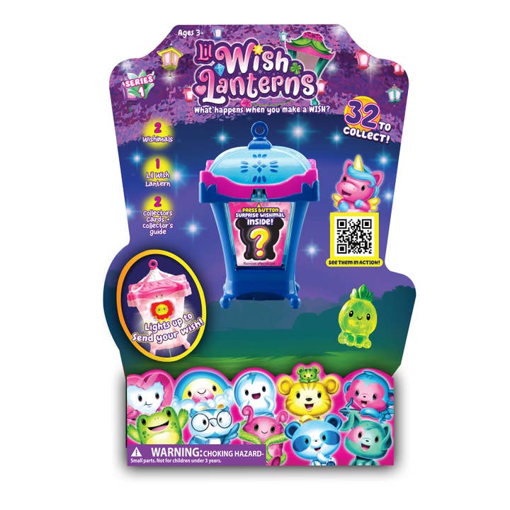Lil Wish Lanterns - Wholesale Light-Up Toy - Kids & Baby - Lil Wish Lanterns Starter Pack with Lantern and 2 Wishimals