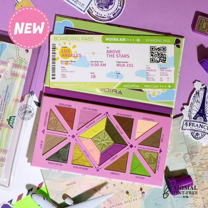 GATEWAY SERIES PALETTE - WRITTEN IN THE STARS for wholesale by Moira Cosmetics