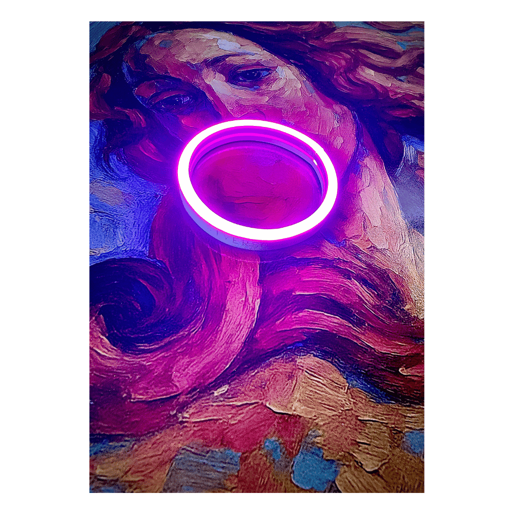 Purple Venus Bubble| LED Wall Art for wholesale on Faire2