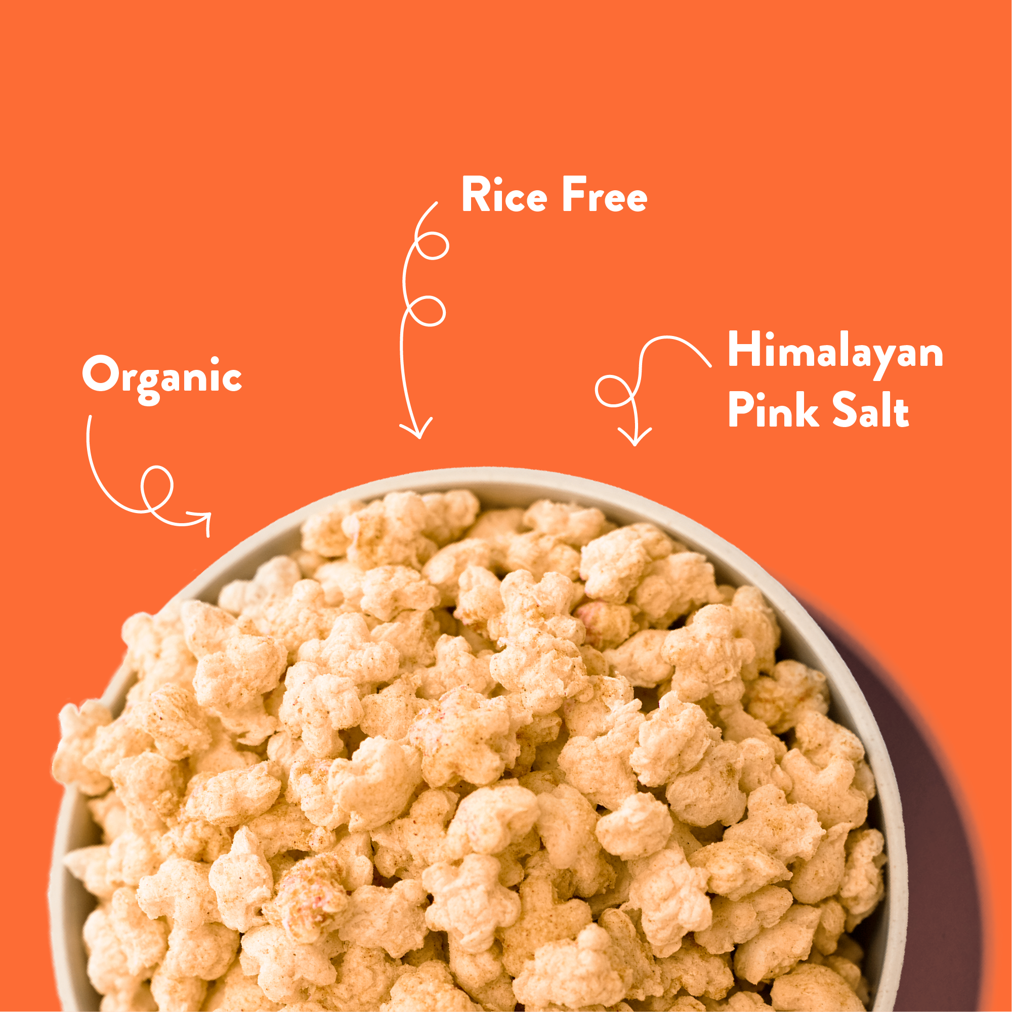 LesserEvil - Wholesale Puffed snack - Lil' Puffs, Sweet Potato Apple Asteroid, 2.5oz2